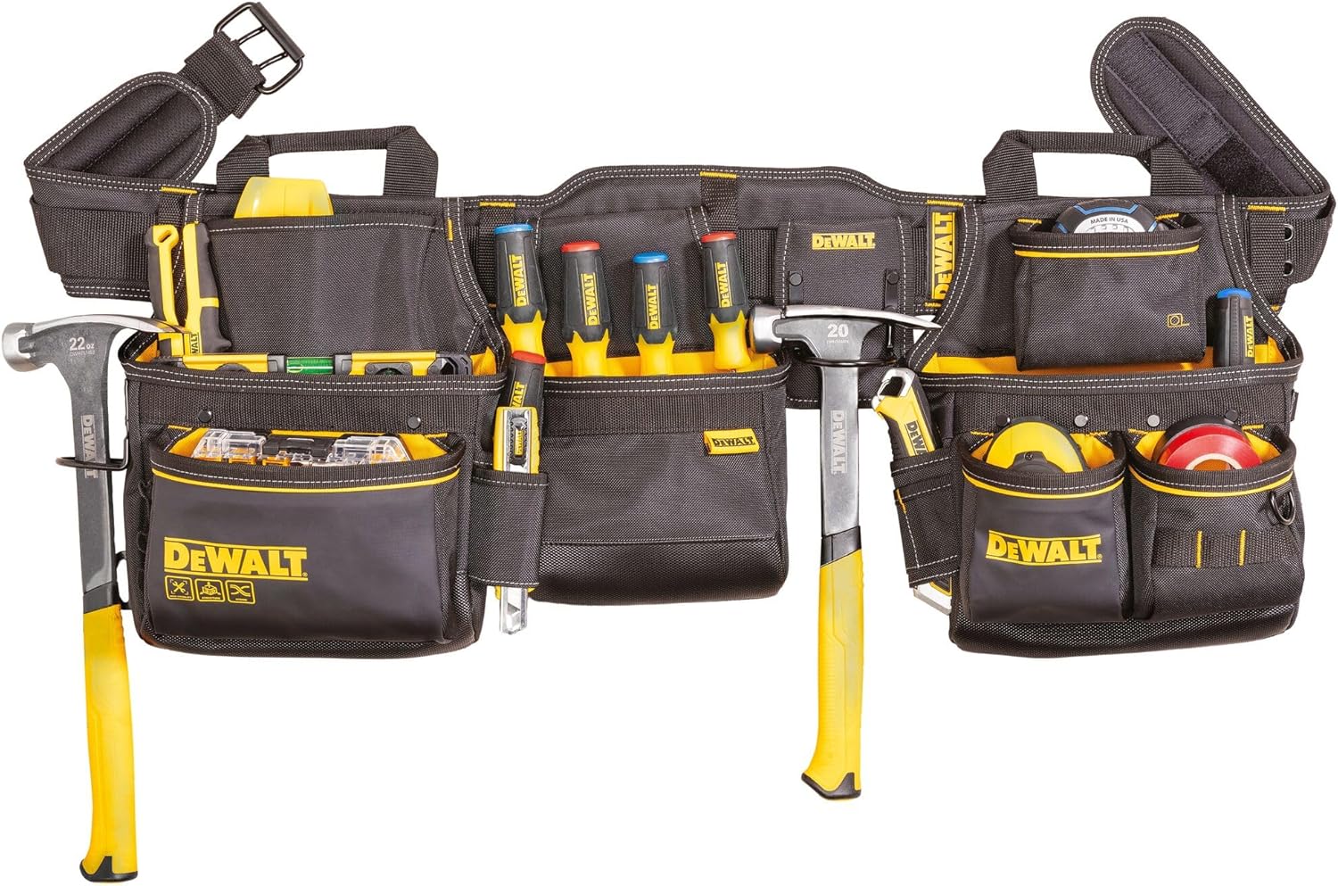 DEWALT Cinturón y Bolsas con Tirantes (DWST540602)