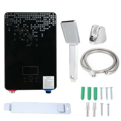 Calentador de agua calentador de agua de 6500 W calentador de agua eléctrico calentador de accesorios de baño para baño hogar hotel cocina ANGGREK Otros