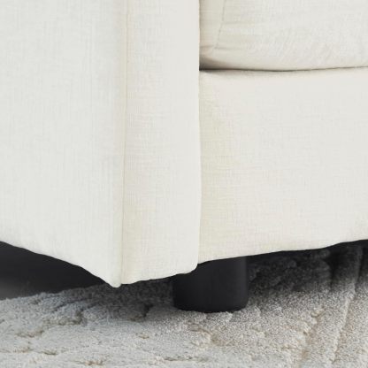 Neylory - Sofá de dos plazas con 2 almohadas para sala de estar, recámara, departamento, 2 plazas de felpilla para asiento profundo