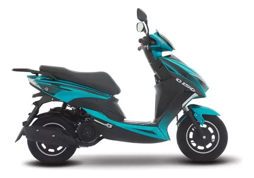 Motoneta Italika D150 Azul Negro