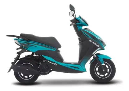Motoneta Italika D150 Azul Negro