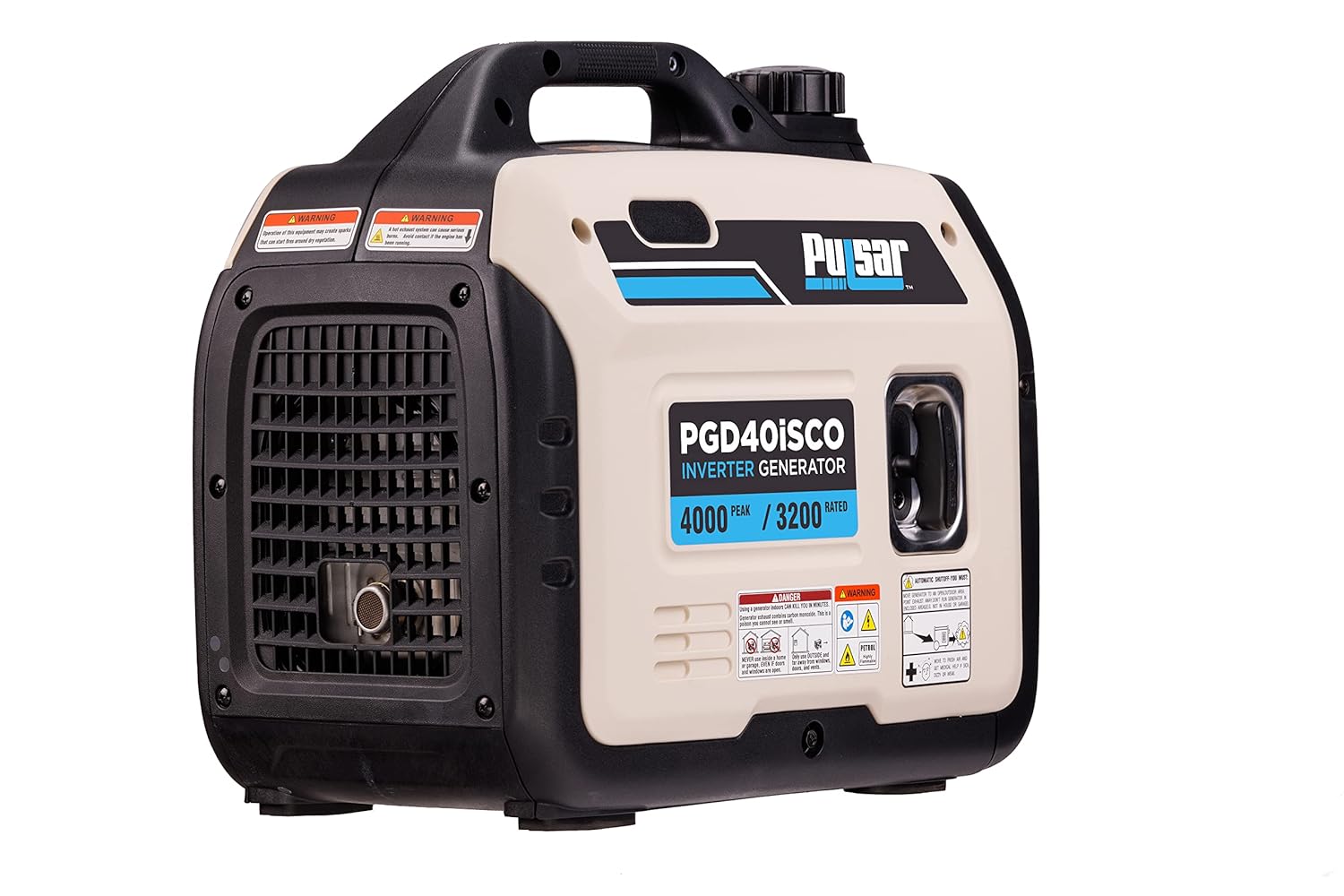 Pulsar PGD40ISCO Generador inversor de gas portátil ultraligero y silencioso 4000W