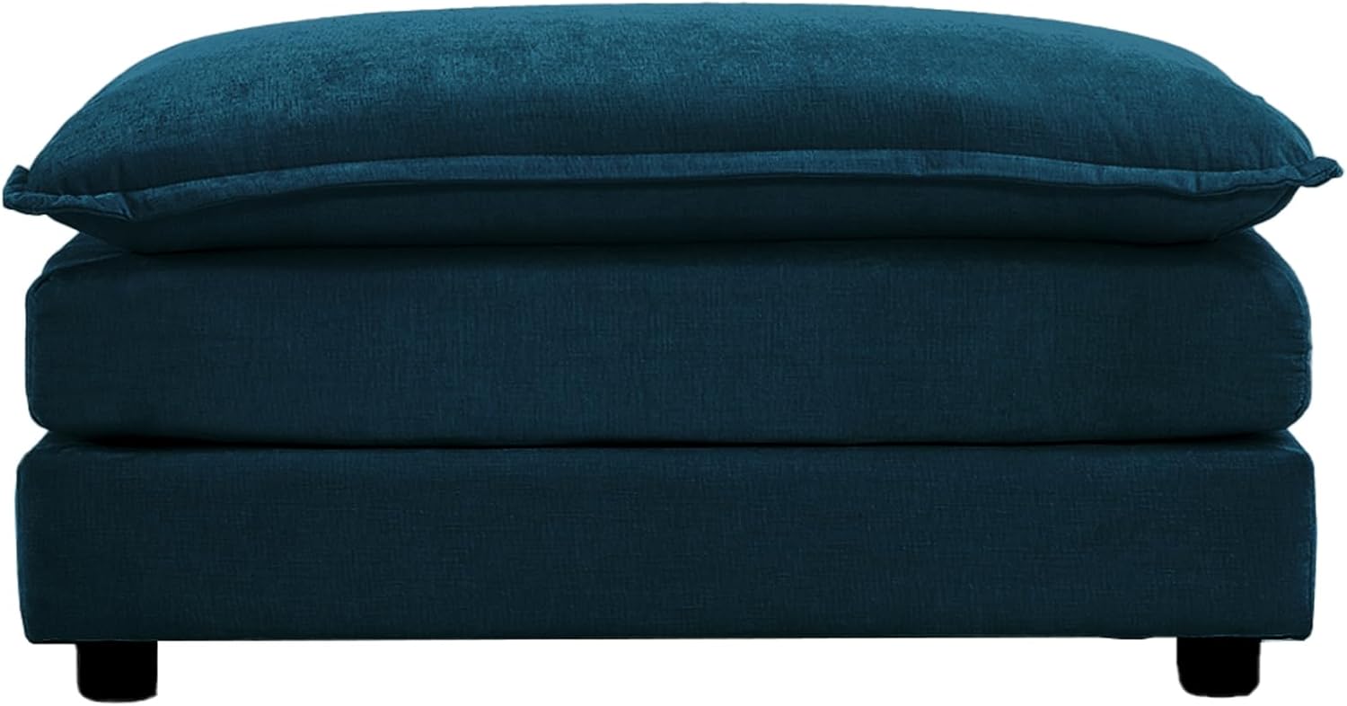 Neylory - Sofá de dos plazas con 2 almohadas para sala de estar, recámara, departamento, 2 plazas de felpilla para asiento profundo