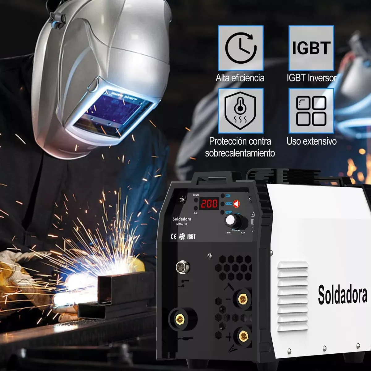 3 En 1 Máquina De Soldar Microalambre Mig&tig&mma 110v/220v-destornillador