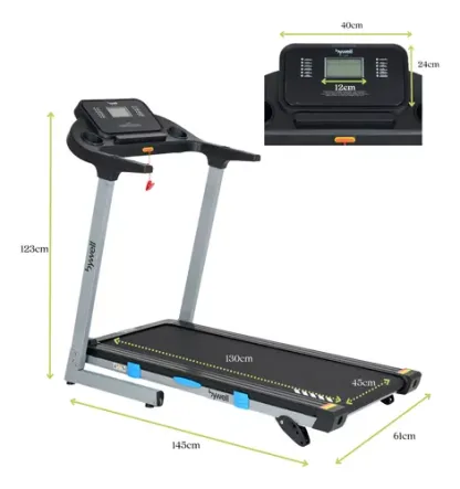 Caminadora Plegable Bywell 2.0 Hp Velocidad 16 Km/h
