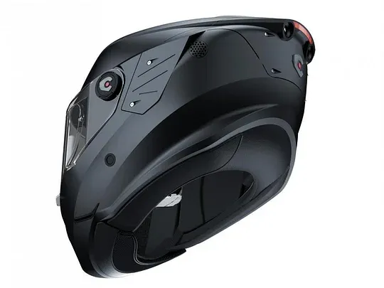 Casco de moto inteligente con grabadora de video.