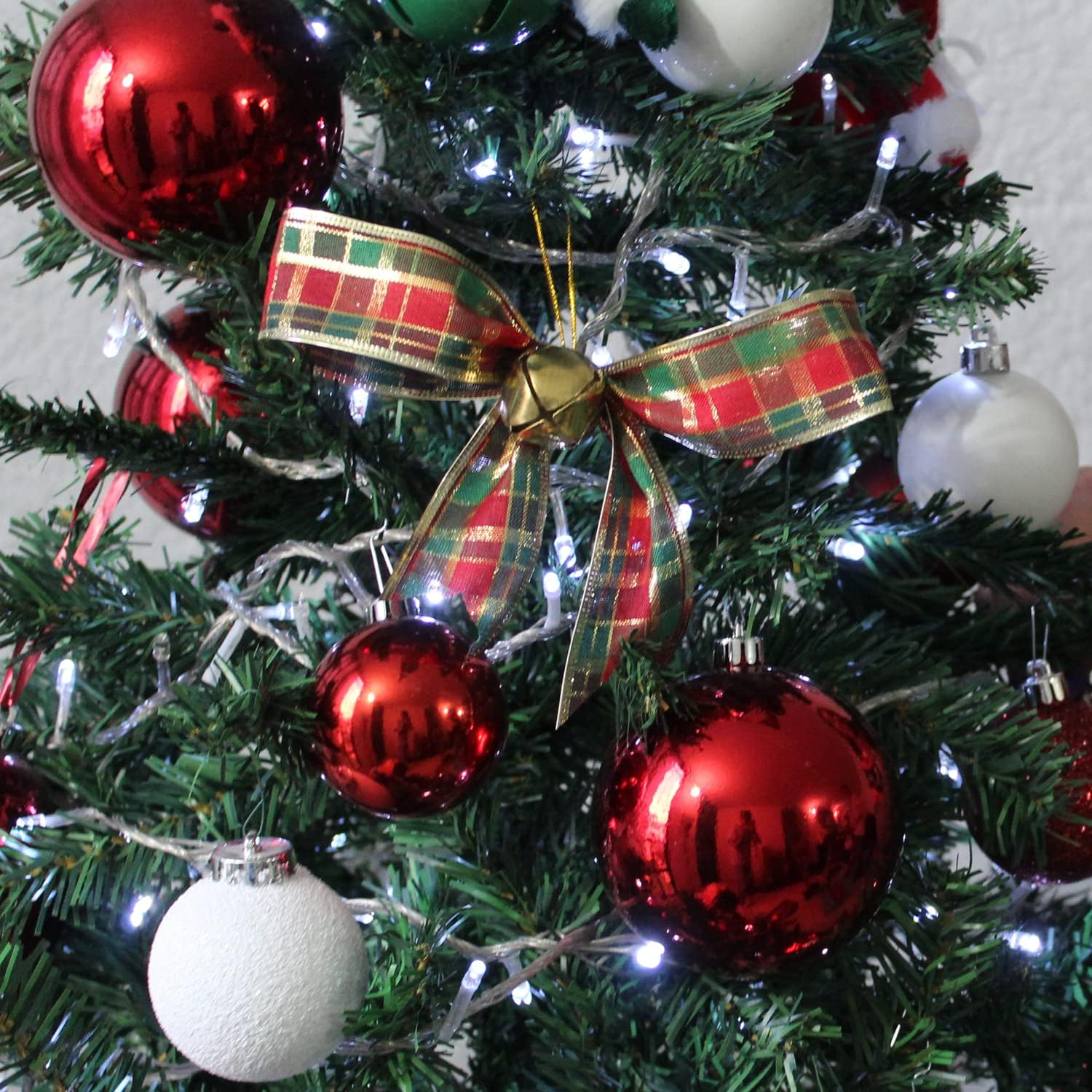 JARDIMANÍA, Árbol Navidad Premium, Pino Artificial, 630 Ramas, 180 cm de Altura