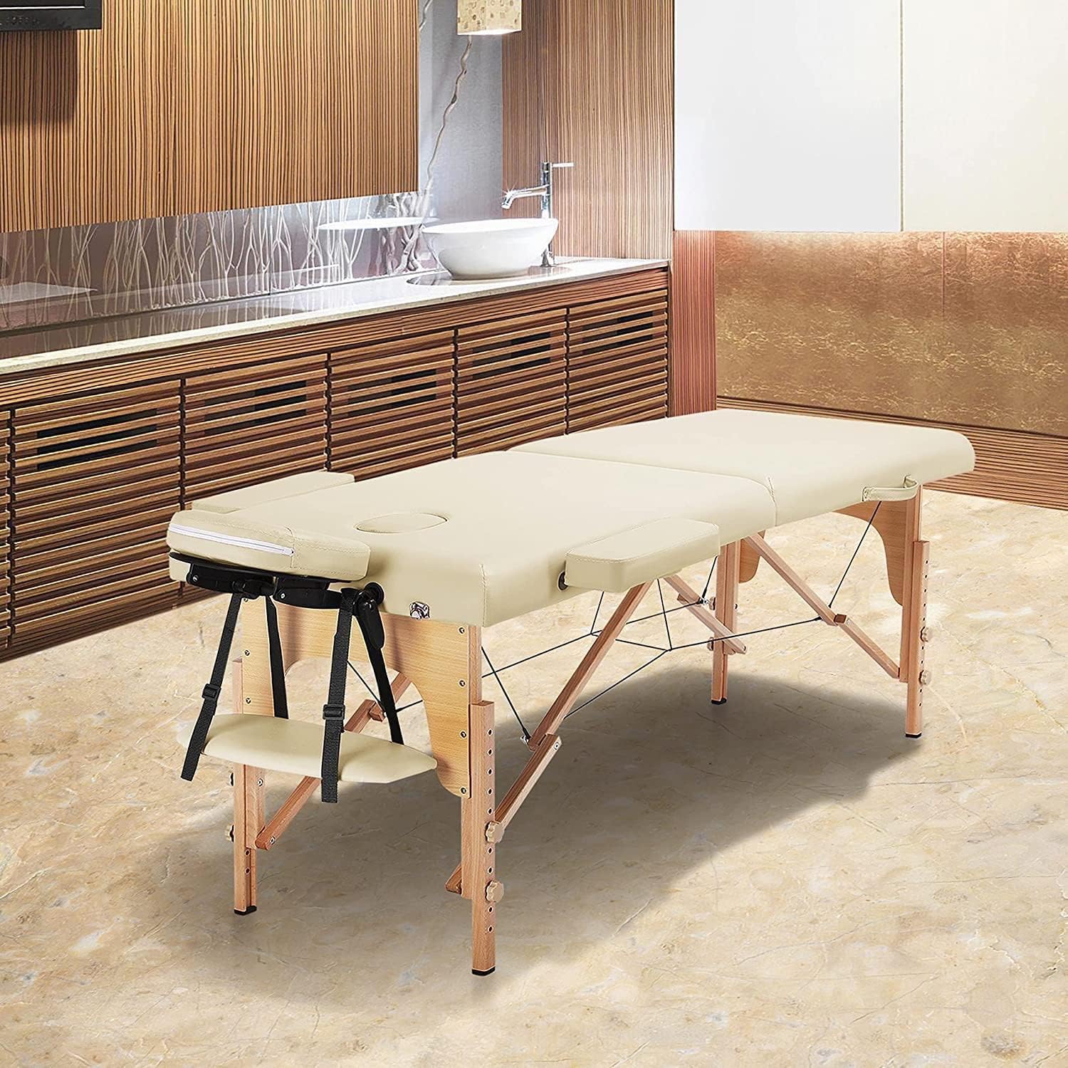 X-PROSS Cama Profesional para Tatuajes Plegable, Cómoda Y Resistente Cama para Masajes Profesional De SPA