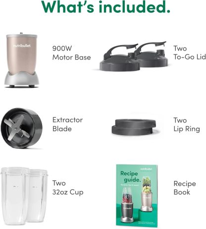 NutriBullet NB9-1301W Pro 13 Pcs White, 900W