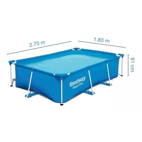 Alberca Estructural Bestway 270 X 183 X 61 Cm Con Cubierta