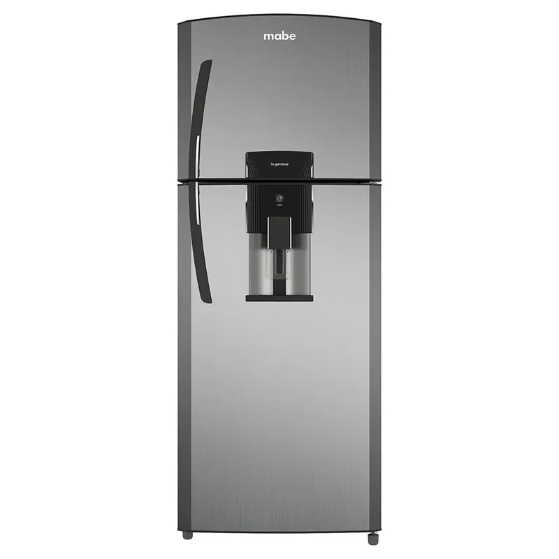 Refrigerador No Frost 313 Ltrs Brutos Platinum Mabe RMA313FXCT
