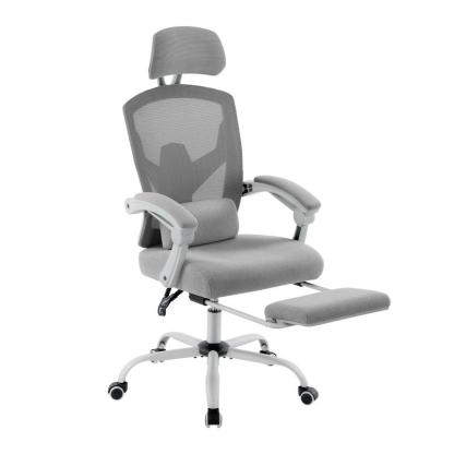 🔥Limited stock Only $29.9 today🎁Ergonomic Office Chair with Foot Rest and Adjustable Headrest, Mesh Swivel Rolling Task Chair