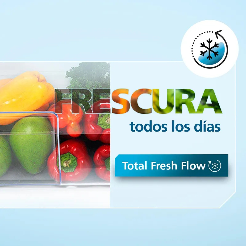 Refrigerador No Frost 267 L Brutos Black Steel Mabe RMA267FYCC