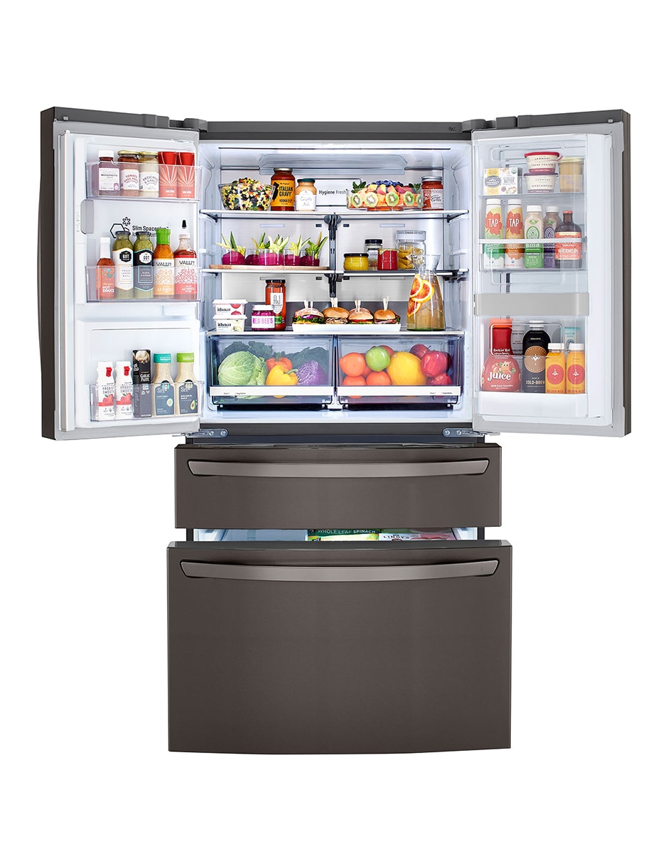 Refrigerador French door LG InstaView 30 pies cúbicos Tecnología inverter y Tecnología no frost LM85SXD