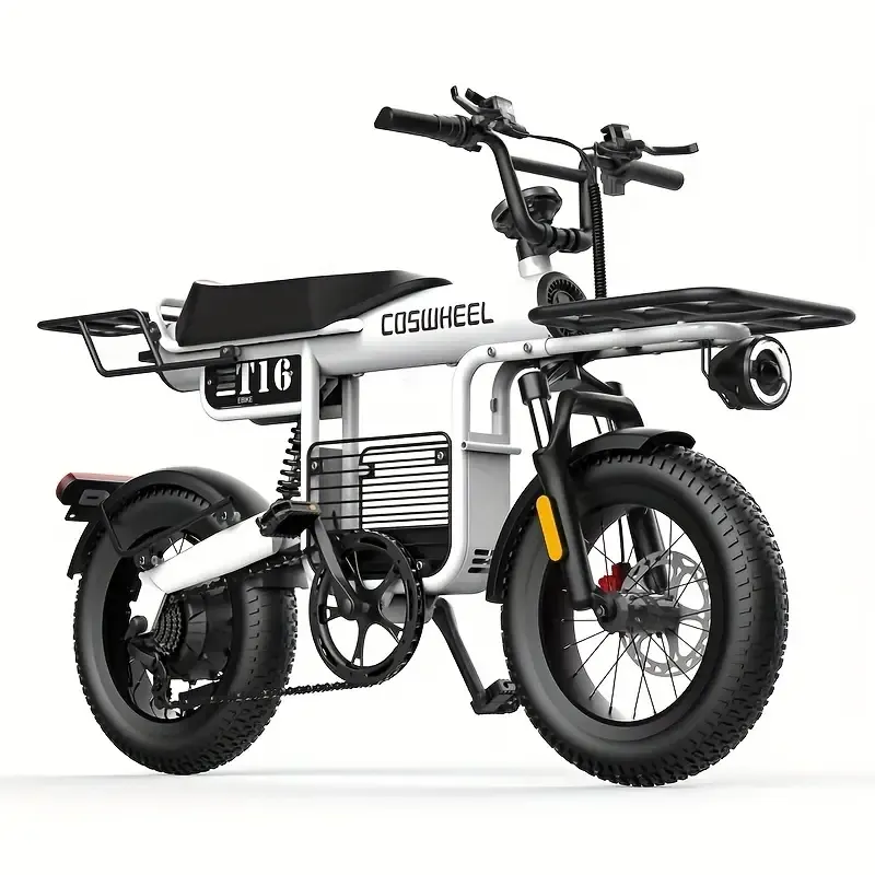 Bicicleta eléctrica Coswheel 48V 20AH Bicicletas eléctricas para adultos Bicicletas de montaña Ebikes Neumáticos gruesos Ciclismo Freno de aceite para exteriores Bicicleta eléctrica