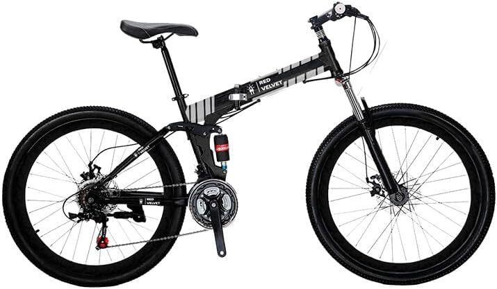 Bicicleta Montaña Plegable Bike Teche Frenos Tipo Shimano 21v Rodada 26