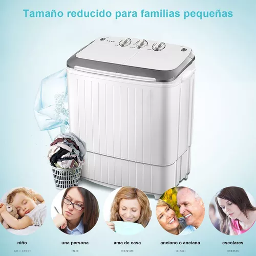 Lavadora Semiautomática 2 Tinas Blanca 9kg 110v-127v