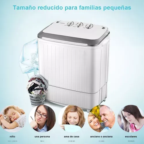 Lavadora Semiautomática 2 Tinas Blanca 9kg 110v-127v