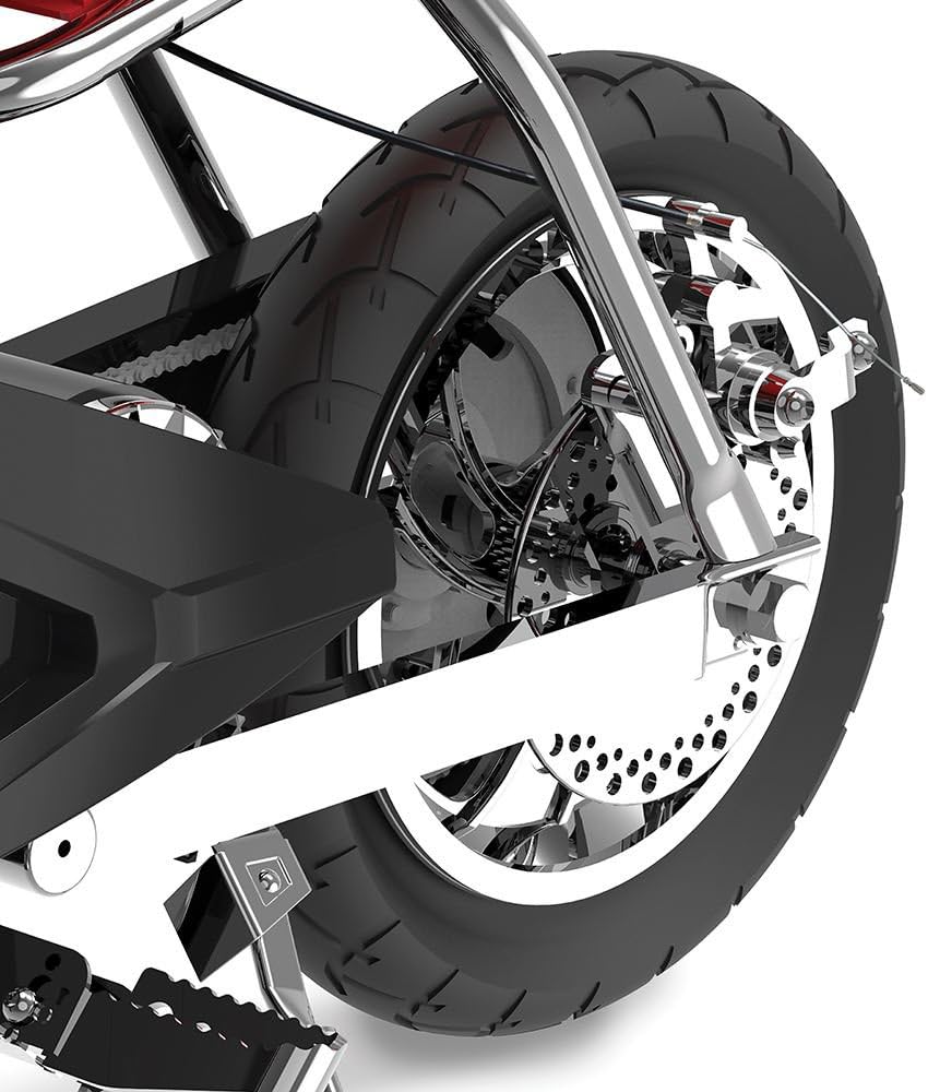 Razor RSF350 & RSF650 Bicicleta eléctrica de calle—válvula de rueda