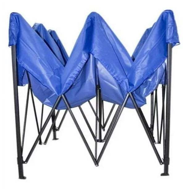 Toldo Carpa Lona Plegable Reforzado Impermeable Portátil 3x3M Con Paredes
