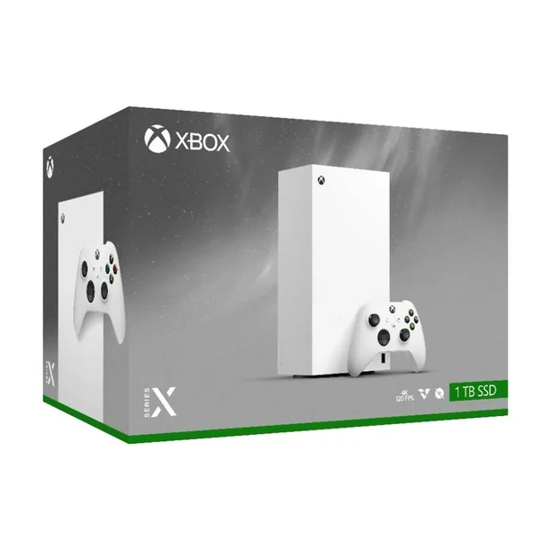Consola de Videojuegos XBOX Microsoft Series X 1TB Digital Robot White
