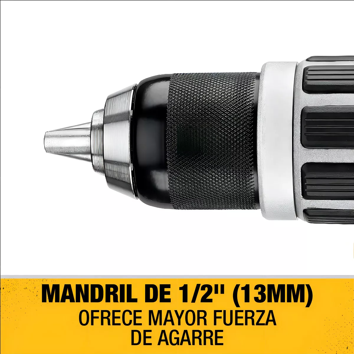 Combo Dewalt Esmeril + Taladro Xr + 2 Baterias De 5 Ah +caja Color Amarillo/Negro