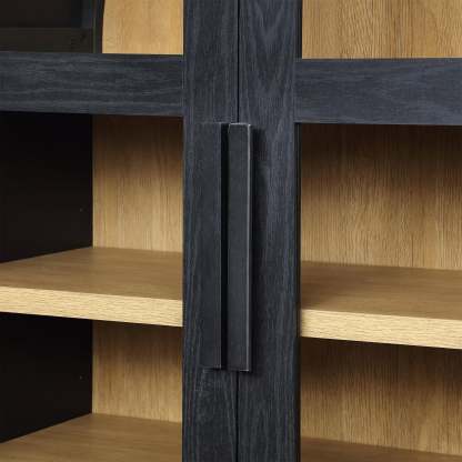 Gabinete de cocina Juliet de arco redondeado, negro intenso, de Better Homes & Gardens