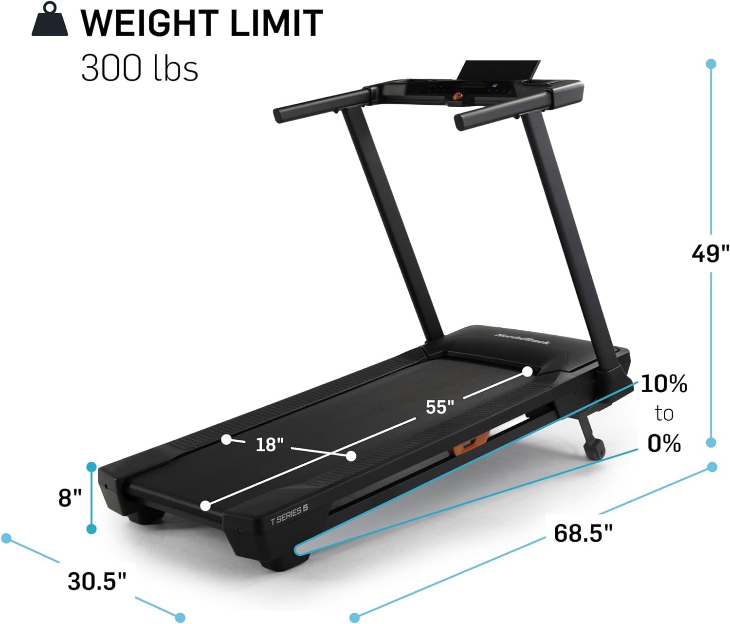 Nordictrack - Cinta de correr Serie T 