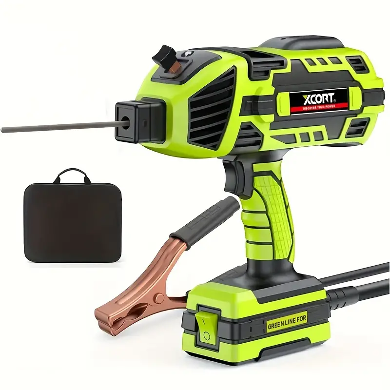 Kit de Pistola de Soldadura ARC Portátil - Equipo de Soldadura MIG con Inversor IGBT de 110V, Compatibilidad con Varilla de Alambre de 3/32"-1/8", Máquina de Soldadura Eléctrica y Accesorios para Tareas de Soldadura Versátiles