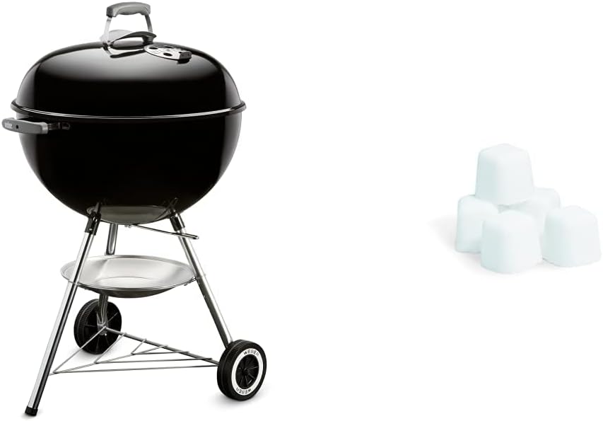 Weber, Asador Original Kettle Premium 22 Negro Adulto Unisex, Negro (Black), Pulgadas Premium