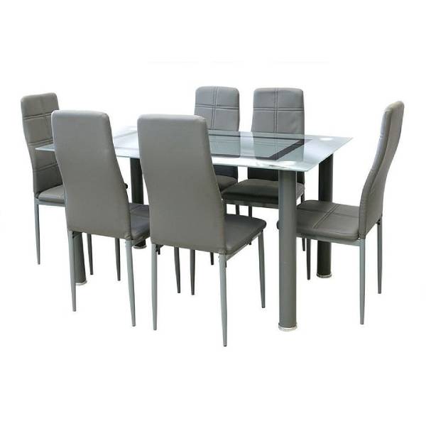 Juego de comedor Commodity Axiss Rectangular 6 sillas