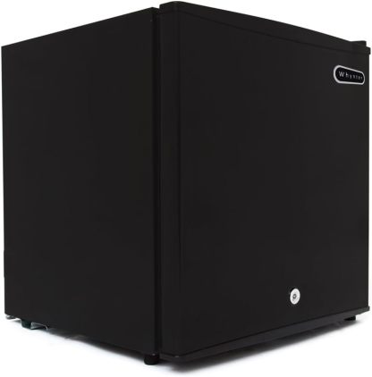 Whynter CUF-110B Energy Star Congelador vertical de 1.1 pies cúbicos con cerradura, negro  