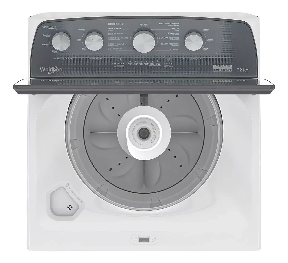 Lavadora Carga Superior Whirlpool 22kg Xpert System