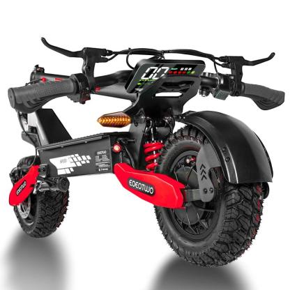 Patinete Eléctrico Todoterreno Plegable 1200W | Velocidad hasta 48 km/h (30 mph) | Autonomía 32–64 km | Doble Suspensión | Carga Máx. 150 kg | Plegado en 3 segundos