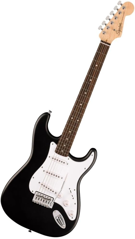 Fender Squier Debut Collection Stratocaster Guitarra Eléctrica, Diapasón Laurel, Color Negro