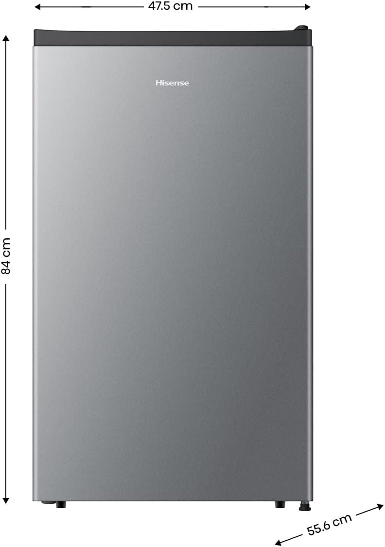 Hisense RR16D6AGX1 Frigobar 1.6 p3 Color Silver Nueva plataforma 2022