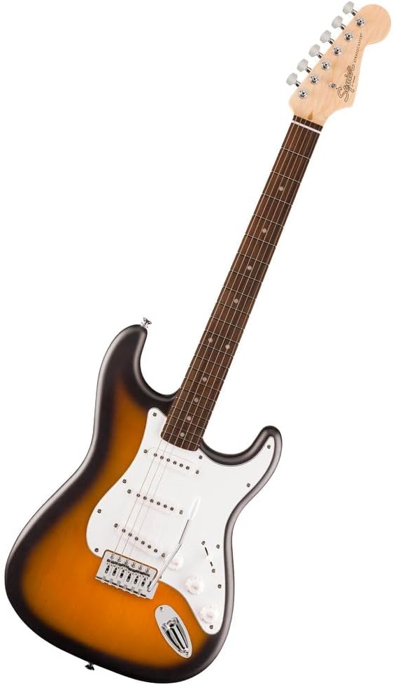 Fender Squier Debut Collection Stratocaster Guitarra Eléctrica, Diapasón Laurel, Color Negro