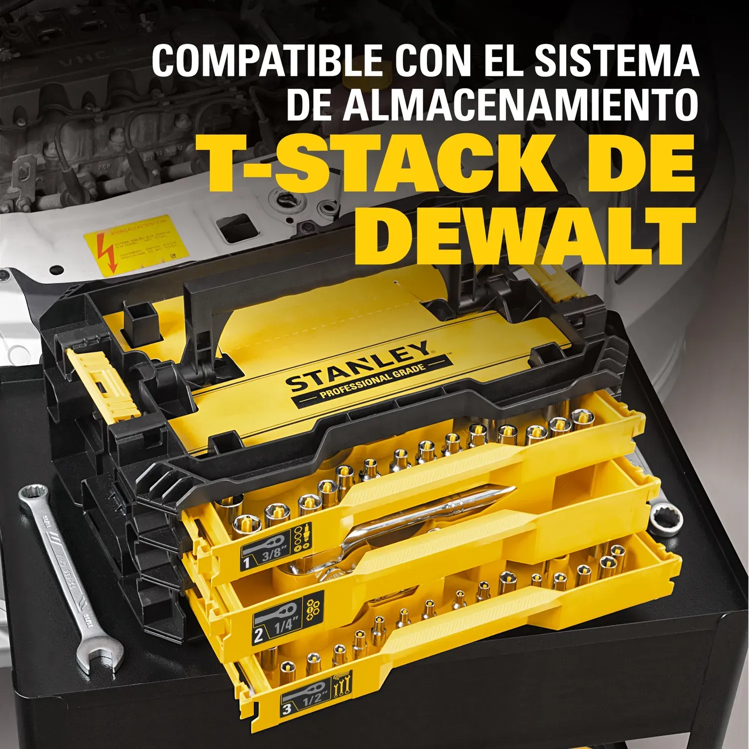 Juego de Herramientas Mecánicas 203 piezas STANLEY STMT17993-LA