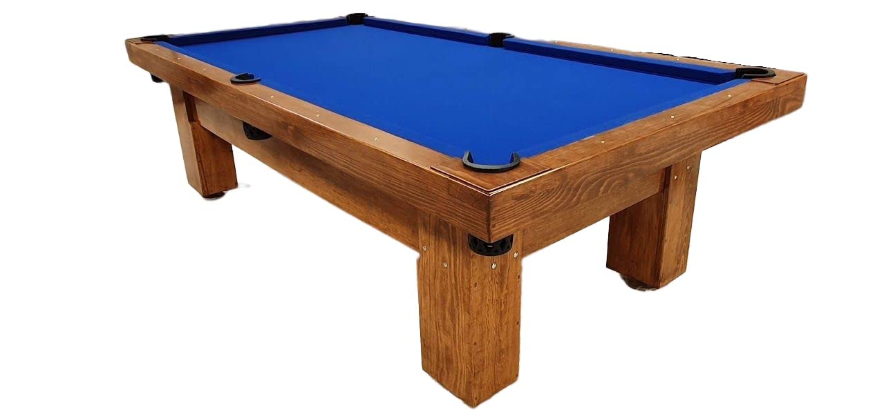 Mesa de Billar con Cubierta para Comedor Hecha a Mano en México Mesas Profesionales (Rojo)