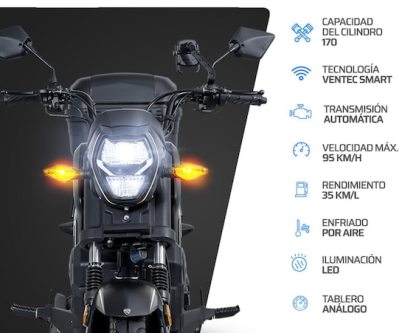 Motocicleta Vento Ovni 170 cc 2025