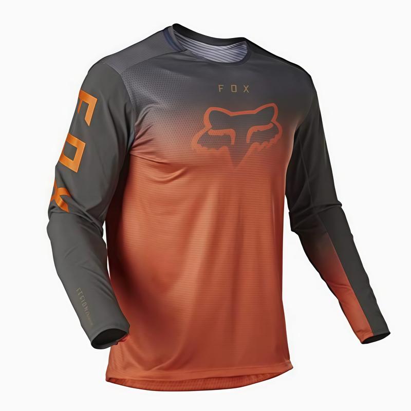 Paquete de 3: Maillot de ciclismo de manga larga, versátil y superventas; ideal para descenso, carreras todoterreno y una conducción de descenso transpirable.