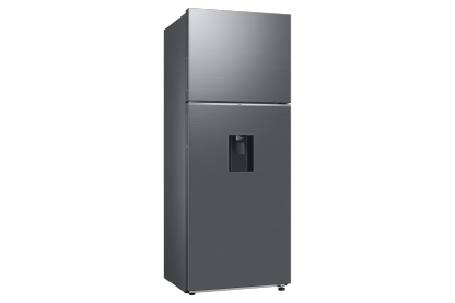 Refrigerador Top Mount 15 pies cúbicos, Despachador de agua, Acero elegante - Acero Acero Samsung Refrigerador Top Mount 15 pies cúbicos, Despachador de agua, Acero elegante