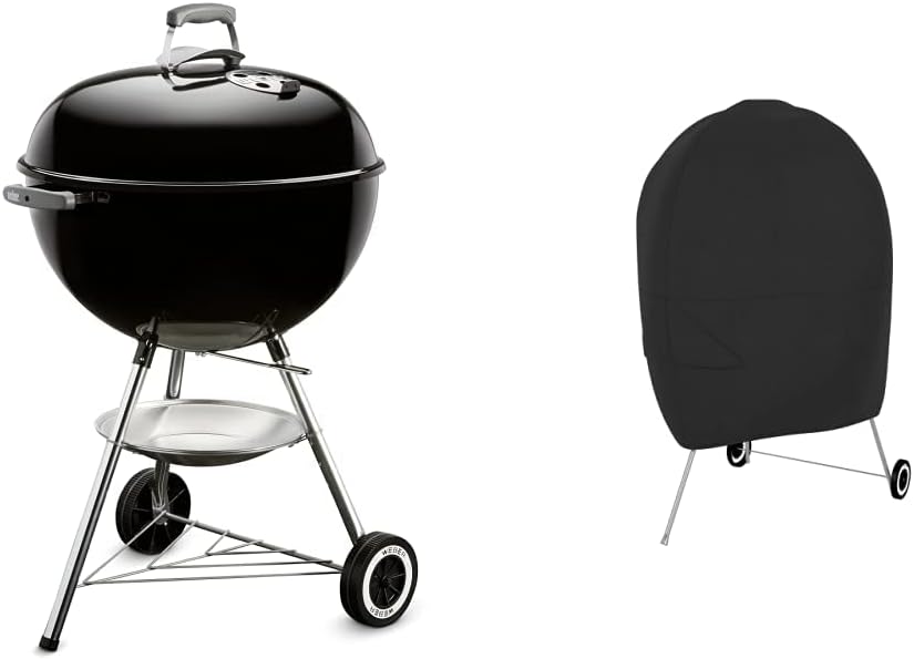 Weber, Asador Original Kettle Premium 22 Negro Adulto Unisex, Negro (Black), Pulgadas Premium