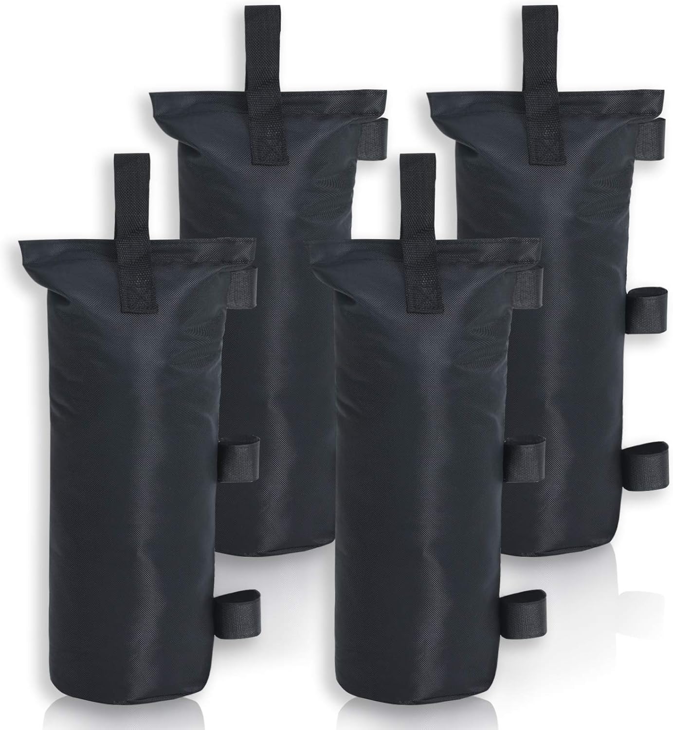 MASTERCANOPY - Tienda de campaña Comercial instantánea con Bolsa con Ruedas, 4 Sacos de Arena para toldo, 4 estacas (Blanco)