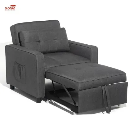 Sofá cama convertible 3 en 1, silla cama para dormitorio