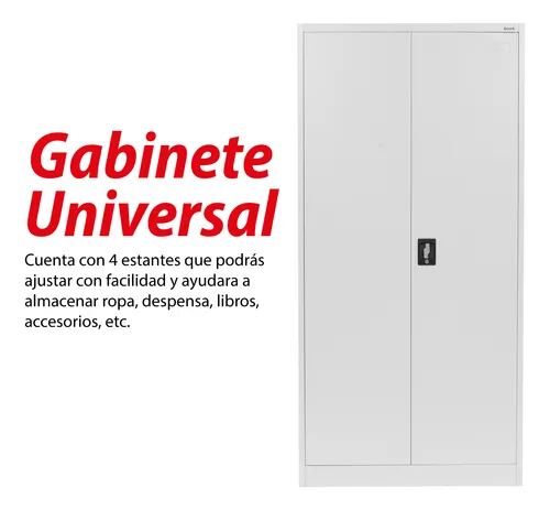 Gabinete Universal Metalico Alto Despensero Alacena Guardex