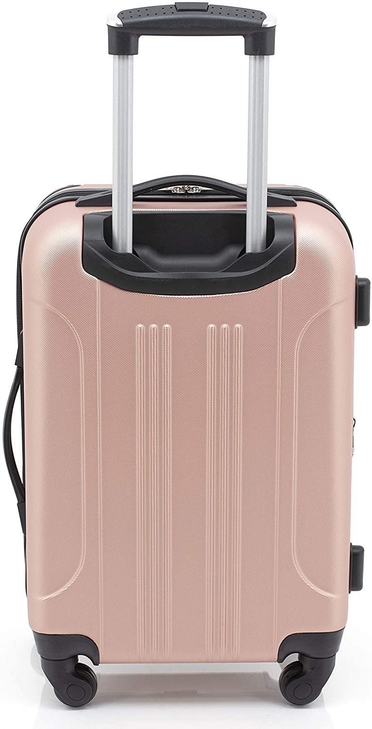 Equipaje giratorio extensible duro de Travelers Club Chicago-----Máscara para ojos