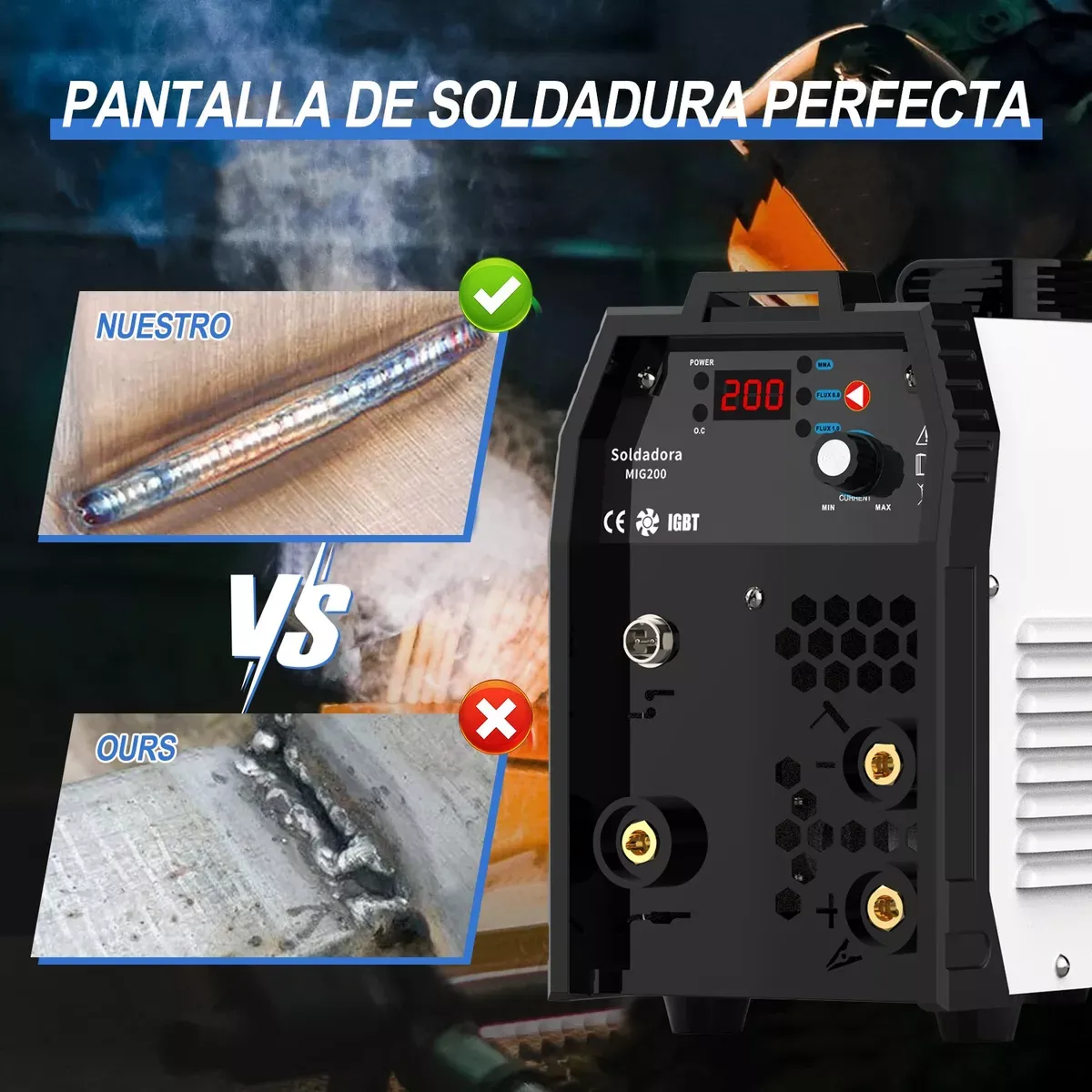 3 En 1 Máquina De Soldar Microalambre Mig&tig&mma 110v/220v-destornillador