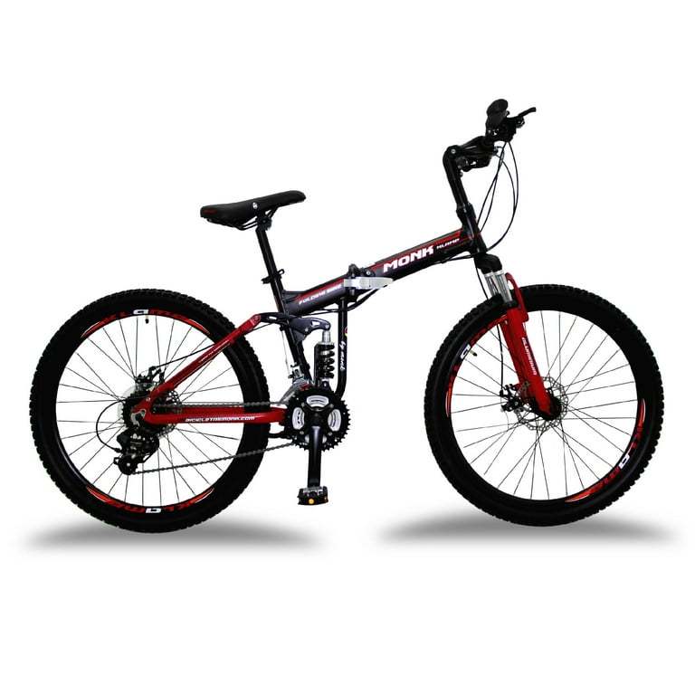 Bicicleta Montaña Rodada 26 21 Velocidades Plegable Klamp Monk MTB