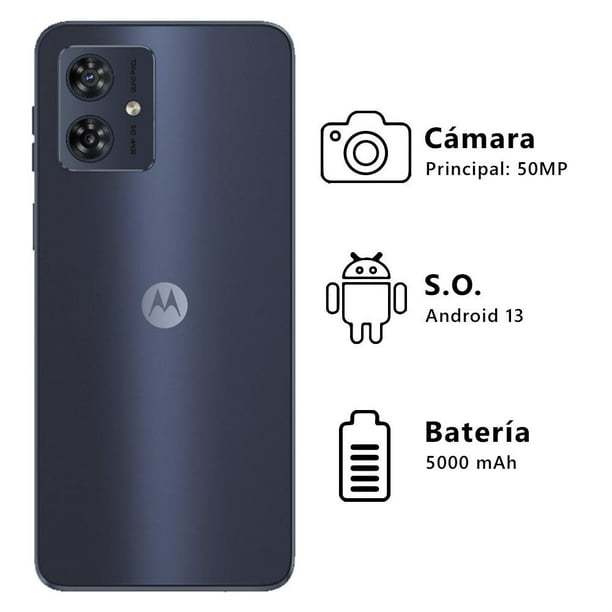 Smartphone Motorola Moto G54 5G 4GB RAM 128GB ROM Negro Desbloqueado